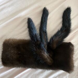 Oh Minky Brown Fur Hat